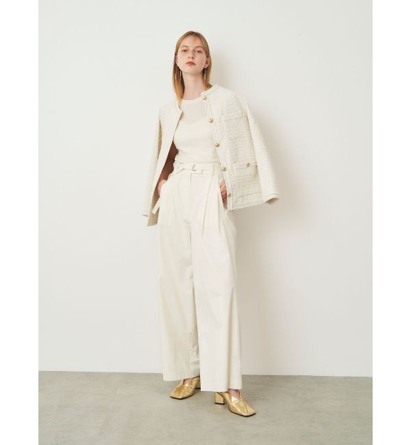 ELENDEEK「BELT SET TUCK WIDE PT」|その他|