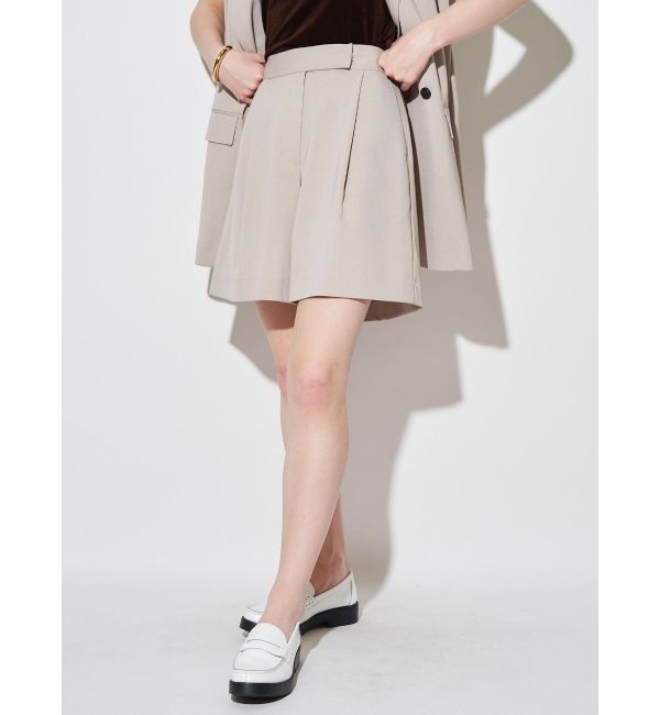 ELENDEEK「TUCKED HALF PT」|その他|アイボリー