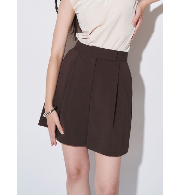 ELENDEEK「TUCKED HALF PT」|その他|ブラウン