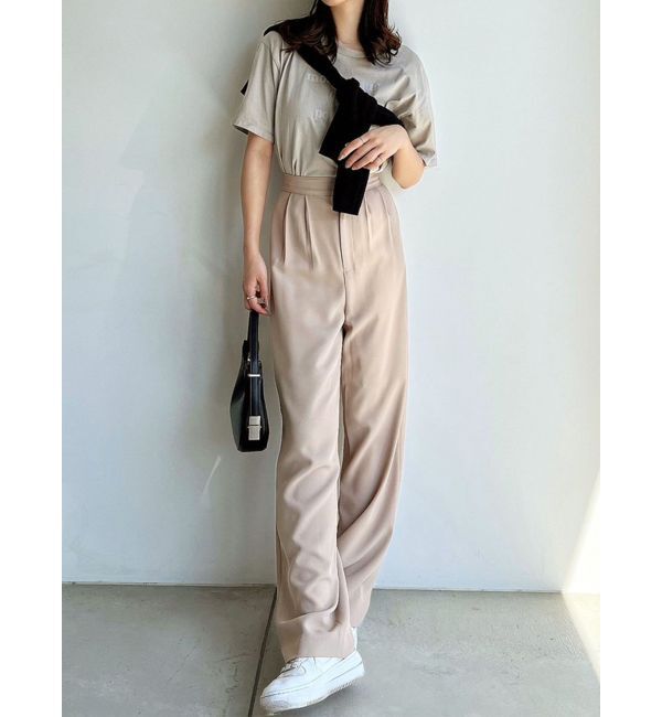 RESEXXY「ストレートカラーパンツ」|その他|ベージュ