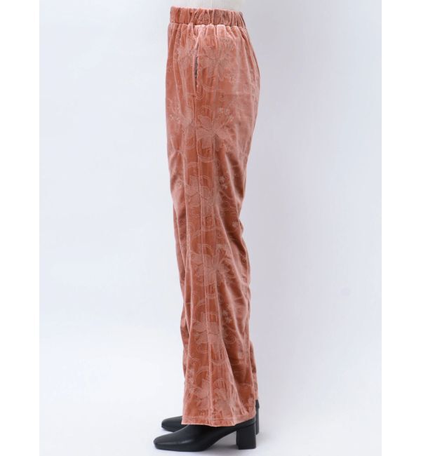 Ungrid「ベロア刺繍ラフパンツ」|その他|