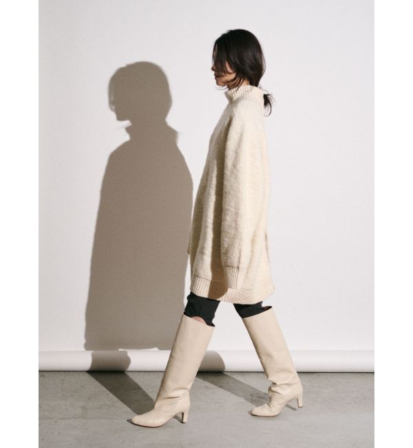 Ungrid「【Htage】バックスリットデザインビッグニット」|ニット・セーター|