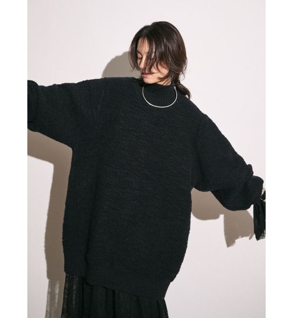 Ungrid「【Htage】バックスリットデザインビッグニット」|ニット・セーター|