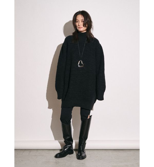 Ungrid「【Htage】バックスリットデザインビッグニット」|ニット・セーター|