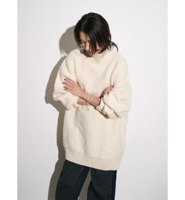Ungrid「【Htage】バックスリットデザインビッグニット」|ニット・セーター|