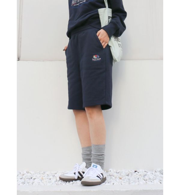 Ungrid「FRUIT OF THE LOOM別注 ロゴスウェットハーフパンツ」|その他|