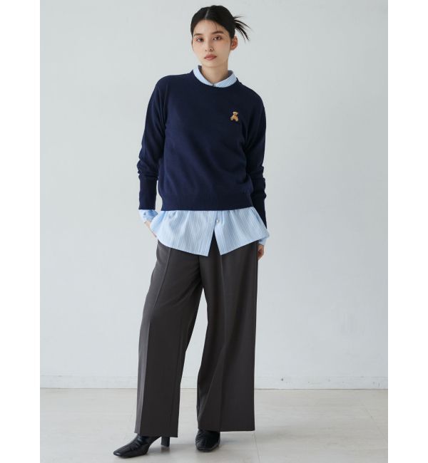 LAGUNAMOON「バイカラーベルトパンツ」|その他|