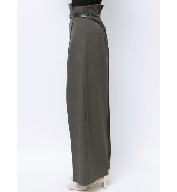 LAGUNAMOON「バイカラーベルトパンツ」|その他|