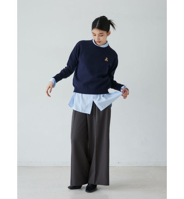 LAGUNAMOON「バイカラーベルトパンツ」|その他|