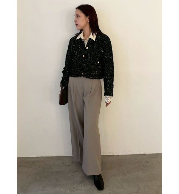 LAGUNAMOON「バイカラーベルトパンツ」|その他|