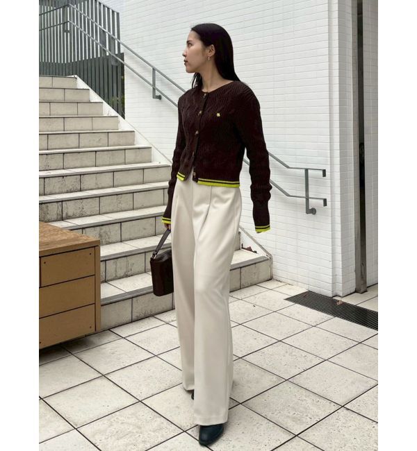 LAGUNAMOON「バイカラーベルトパンツ」|その他|