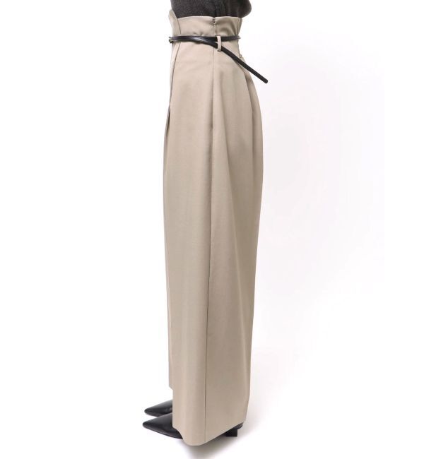 LAGUNAMOON「バイカラーベルトパンツ」|その他|