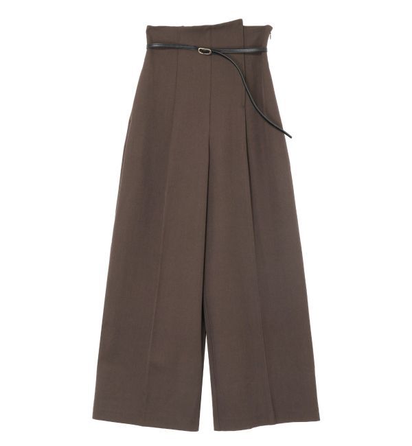 LAGUNAMOON「バイカラーベルトパンツ」|その他|