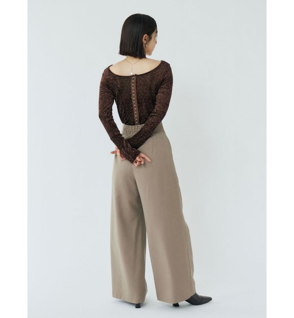 LAGUNAMOON「2タックワイドパンツ」|その他|