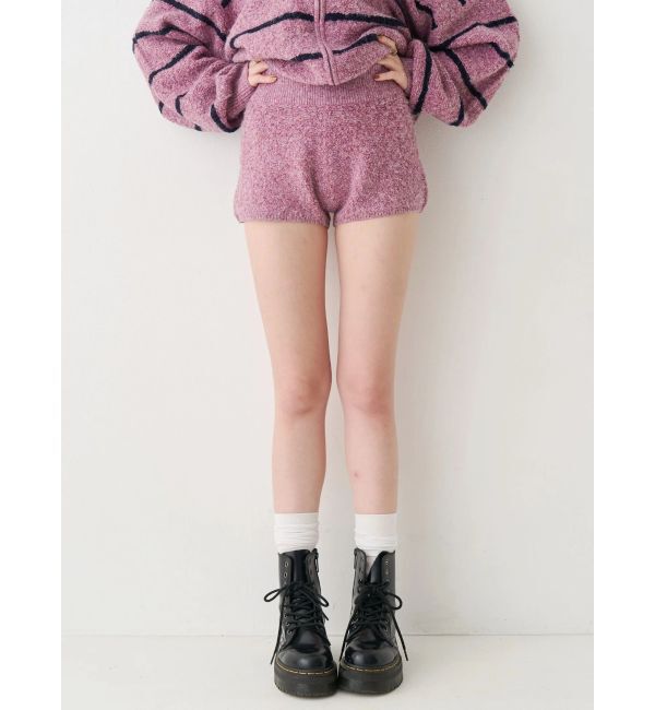 EVRIS「コンパクトニットショートパンツ【セットアップ着用可能】」|その他|