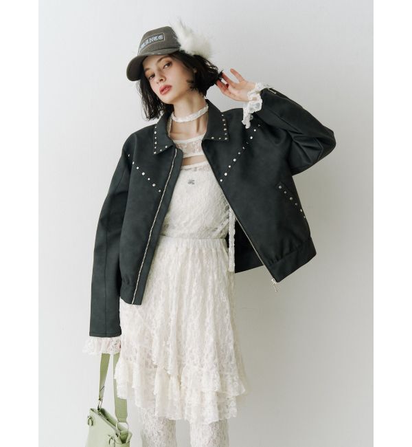 jouetie「レースフリルレイヤードフレアパンツ」|その他|