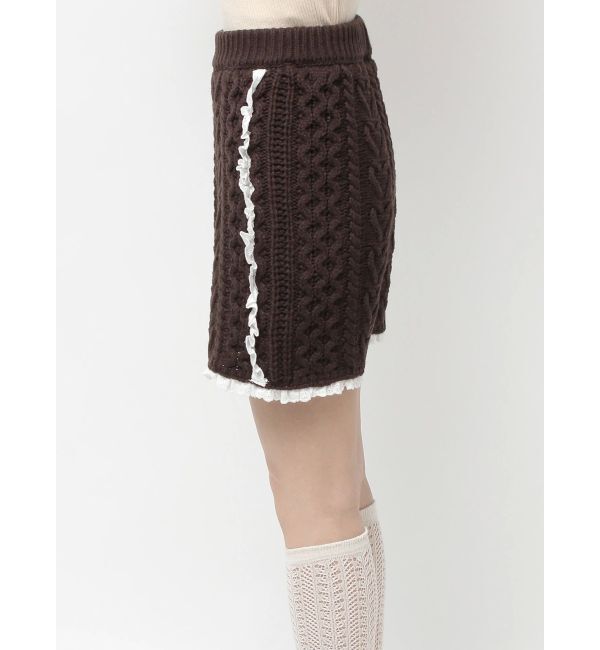 merry jenny「frill knit shortpants」|その他|