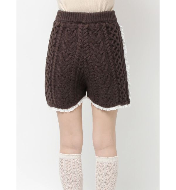 merry jenny「frill knit shortpants」|その他|