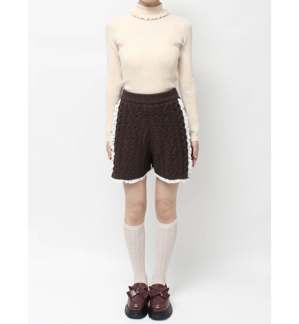 merry jenny「frill knit shortpants」|その他|