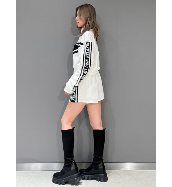 GYDA「RELAXING ON MY OWNラインロゴショートパンツ【SETUP着用可】」|その他|