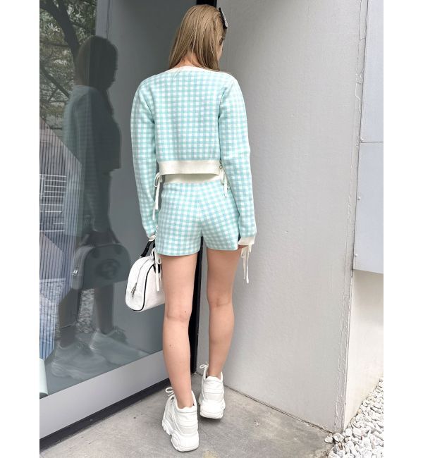 GYDA「サイドレースアップニットショートパンツ【SETUP着用可】」|その他|