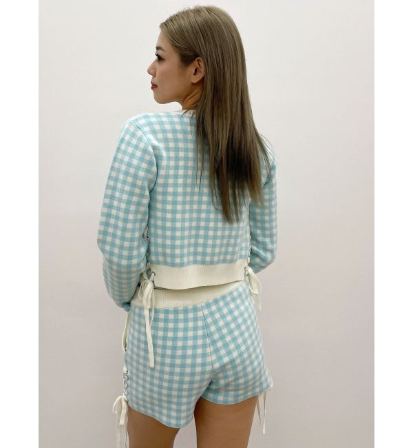 GYDA「サイドレースアップニットショートパンツ【SETUP着用可】」|その他|