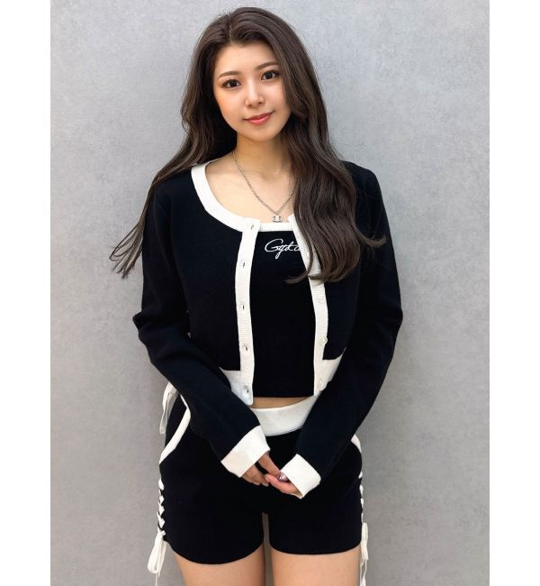 GYDA「サイドレースアップニットショートパンツ【SETUP着用可】」|その他|