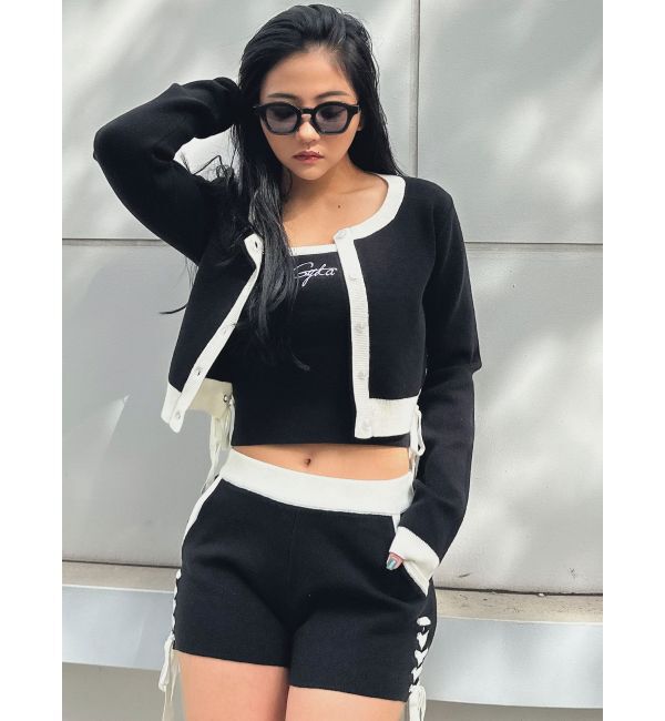 GYDA「サイドレースアップニットショートパンツ【SETUP着用可】」|その他|