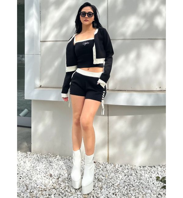 GYDA「サイドレースアップニットショートパンツ【SETUP着用可】」|その他|