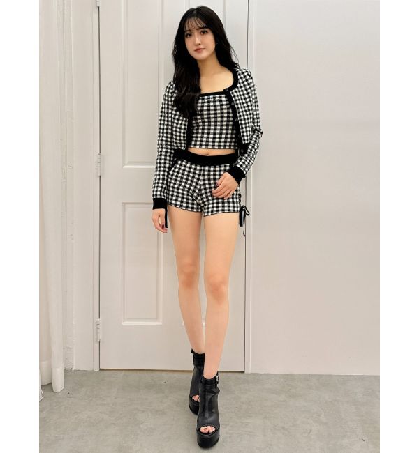 GYDA「サイドレースアップニットショートパンツ【SETUP着用可】」|その他|