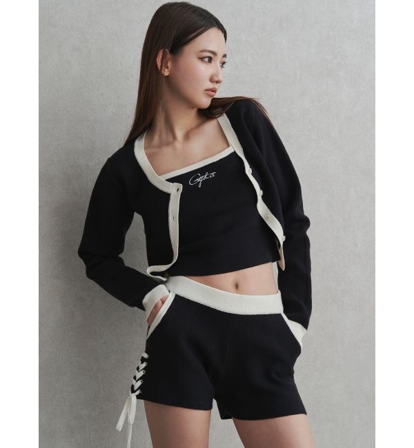 GYDA「サイドレースアップニットショートパンツ【SETUP着用可】」|その他|