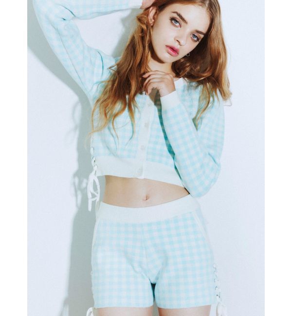 GYDA「サイドレースアップニットショートパンツ【SETUP着用可】」|その他|