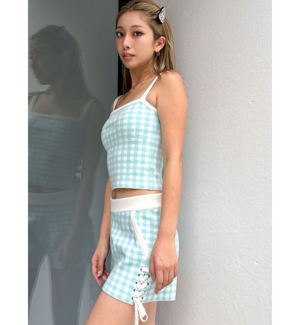 GYDA「サイドレースアップニットショートパンツ【SETUP着用可】」|その他|