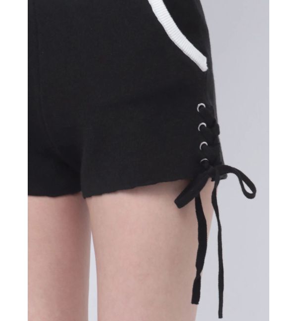 GYDA「サイドレースアップニットショートパンツ【SETUP着用可】」|その他|
