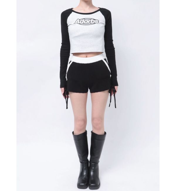 GYDA「サイドレースアップニットショートパンツ【SETUP着用可】」|その他|