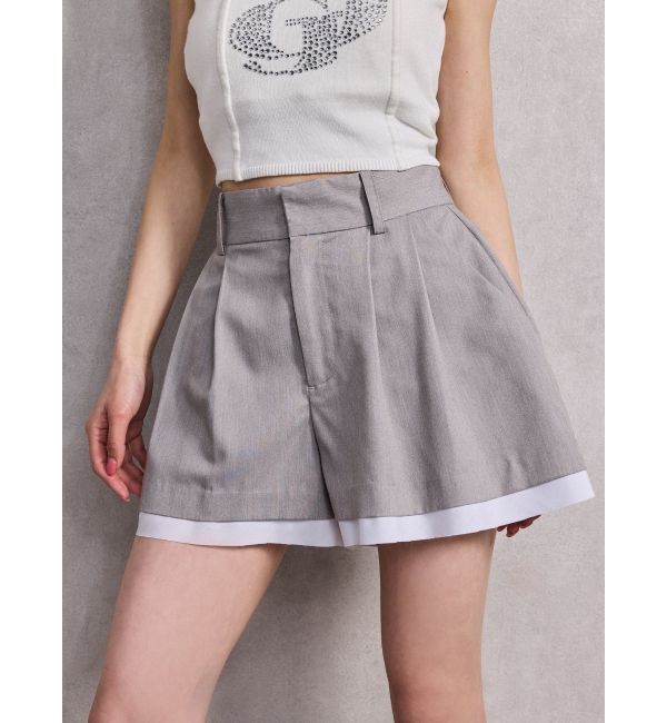 GYDA「スレキデザインフレアショートパンツ」|その他|