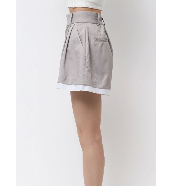 GYDA「スレキデザインフレアショートパンツ」|その他|