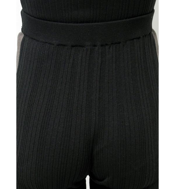 GYDA「サイドラインフレアニットパンツ」|その他|