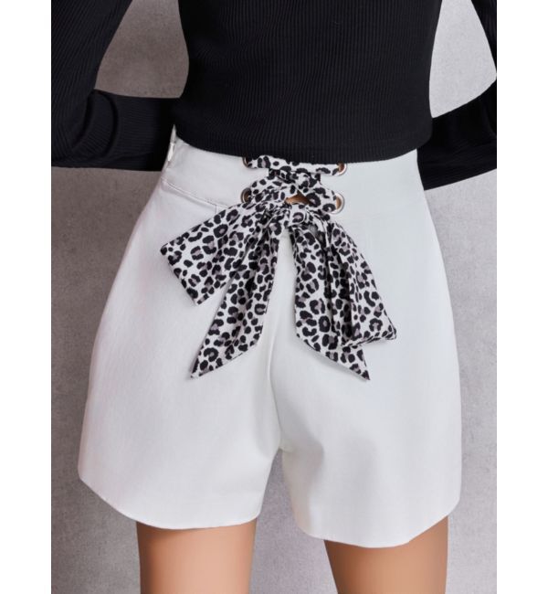 GYDA「BACK LACE UPショートパンツ」|その他|