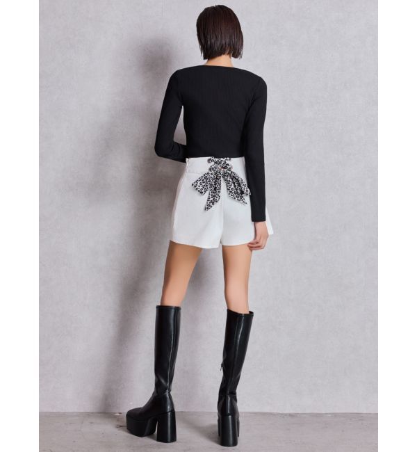 GYDA「BACK LACE UPショートパンツ」|その他|