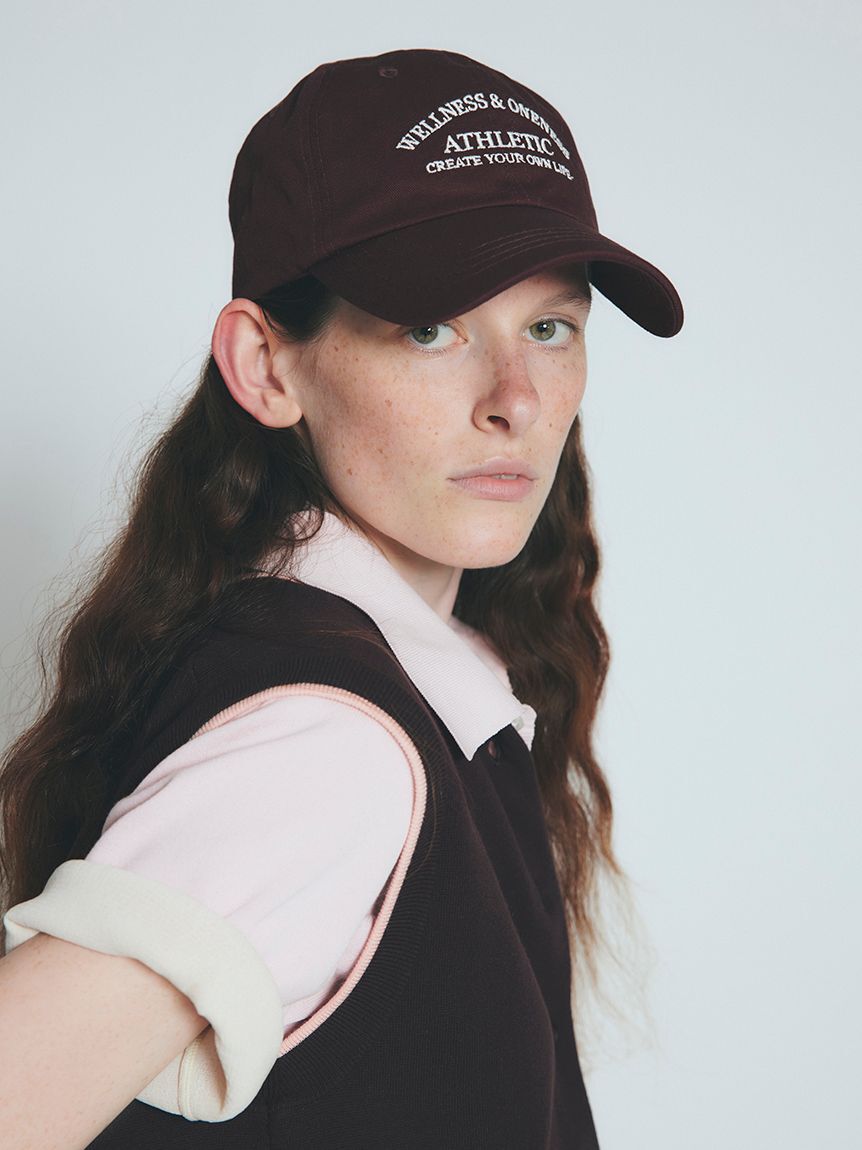 emmi atelier「emmiロゴニットポロトップス」|ニット・セーター|