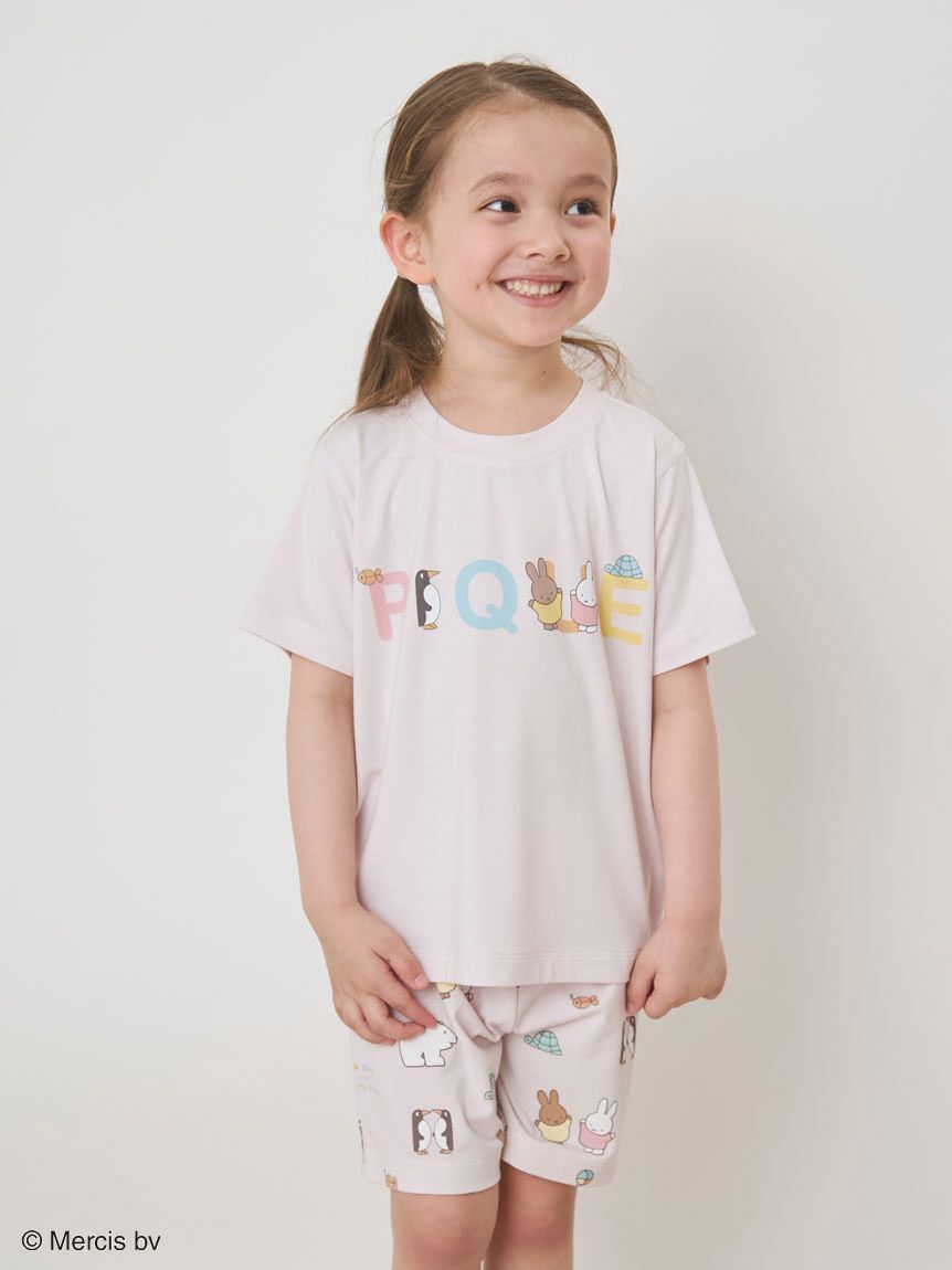 GELATO PIQUE KIDS & BABY「【Dick Bruna】【KIDS】【接触冷感】ワンポイントTシャツ」|ルームウェア|