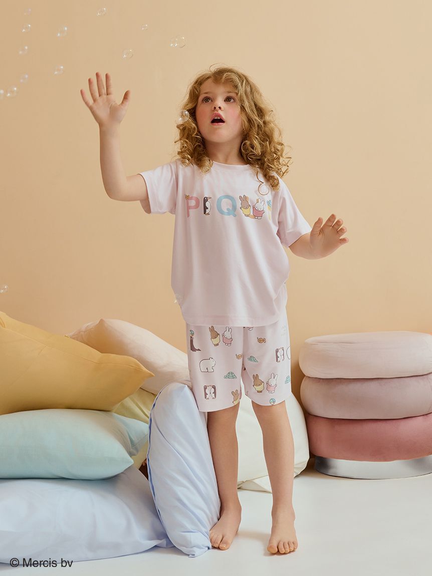 GELATO PIQUE KIDS & BABY「【Dick Bruna】【KIDS】【接触冷感】ワンポイントTシャツ」|ルームウェア|