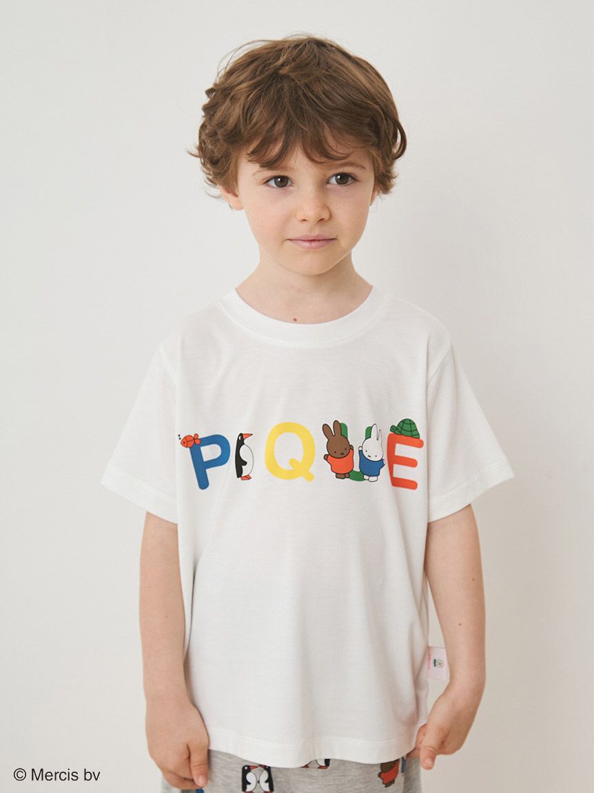 GELATO PIQUE KIDS & BABY「【Dick Bruna】【KIDS】【接触冷感】ワンポイントTシャツ」|ルームウェア|