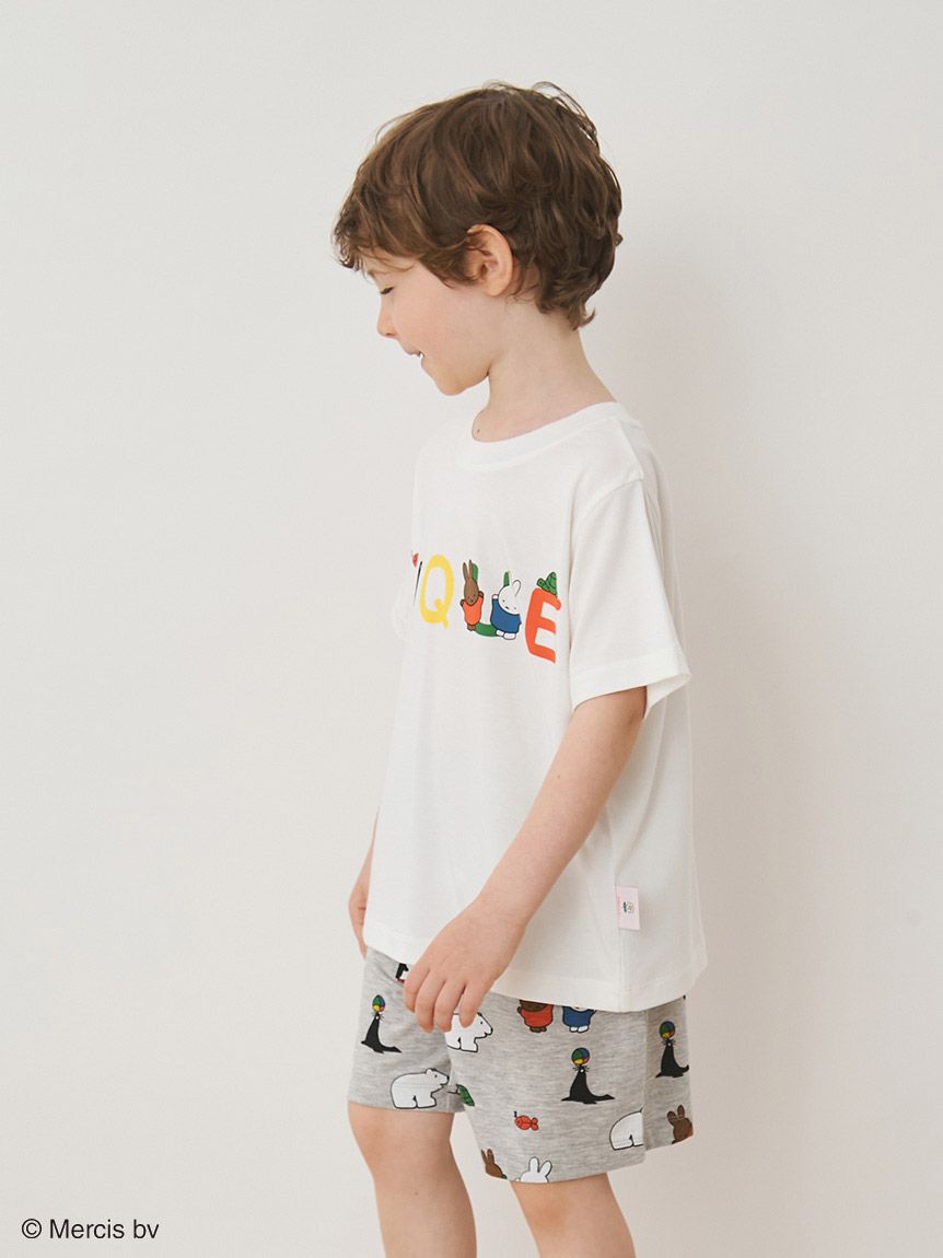 GELATO PIQUE KIDS & BABY「【Dick Bruna】【KIDS】【接触冷感】ワンポイントTシャツ」|ルームウェア|