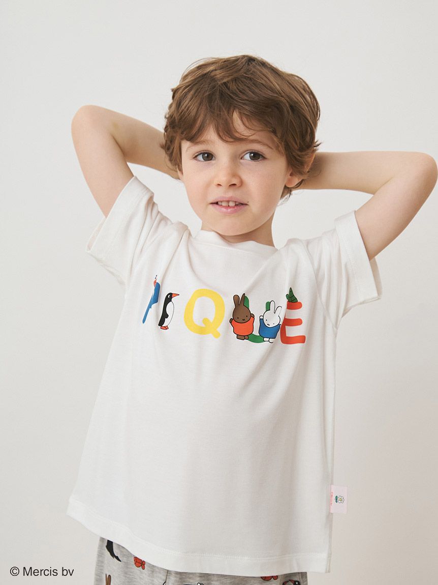 GELATO PIQUE KIDS & BABY「【Dick Bruna】【KIDS】【接触冷感】ワンポイントTシャツ」|ルームウェア|