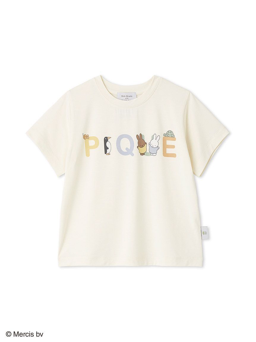 GELATO PIQUE KIDS & BABY「【Dick Bruna】【KIDS】【接触冷感】ワンポイントTシャツ」|ルームウェア|YEL