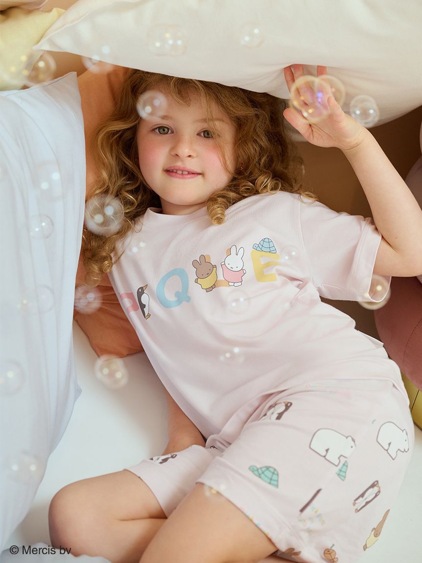 GELATO PIQUE KIDS & BABY「【Dick Bruna】【KIDS】【接触冷感】ワンポイントTシャツ」|ルームウェア|PNK