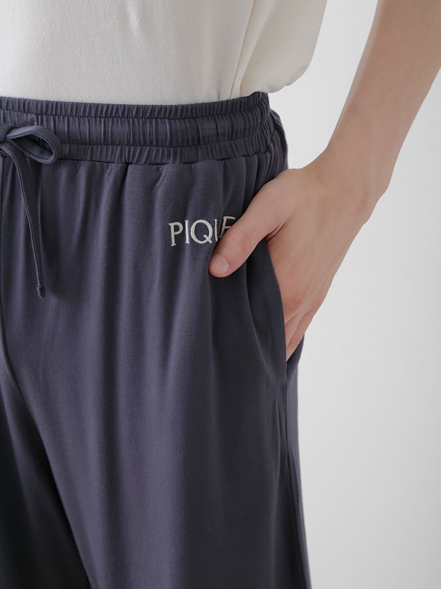 GELATO PIQUE HOMME「【HOMME】【接触冷感】カラーレーヨンロゴハーフパンツ」|その他|