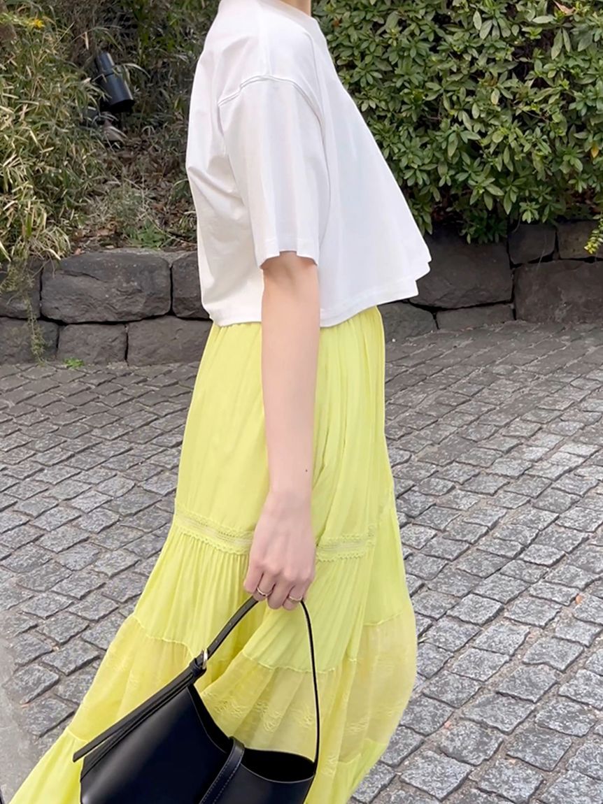 SNIDEL「SNIDELロゴTシャツ」|Tシャツ・カットソー|